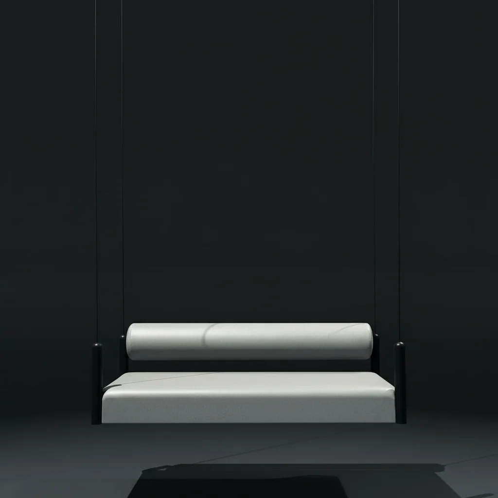 Velora acrylic swing in modern interior